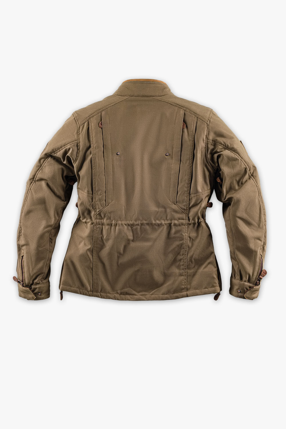 Dryzone suit brown jacket back