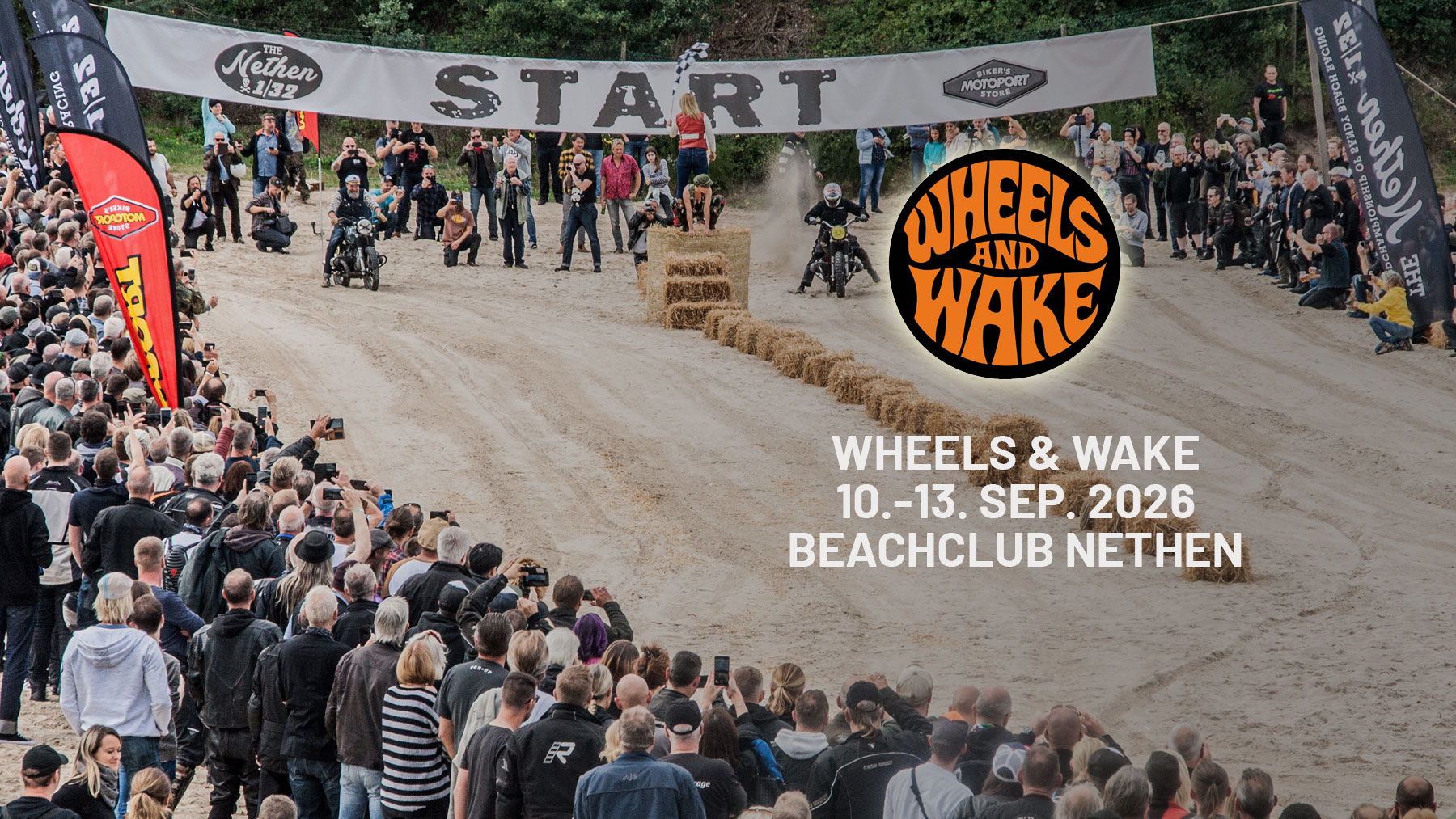 WHEELS & WAKE 10.-13. Sep. 2026 BEACHCLUB NETHEN
